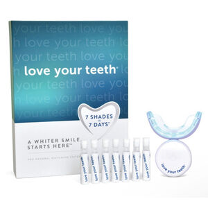 NEW Love Your Teeth Pro-Renewal Whitening System Sealed 7 Shades in 7 Days